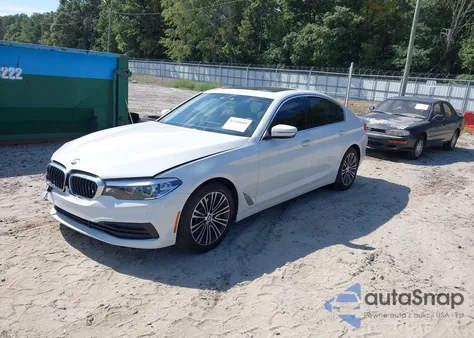 2019 BMW 530I из США, поврежденный, VIN WBAJA5C52KWW09223